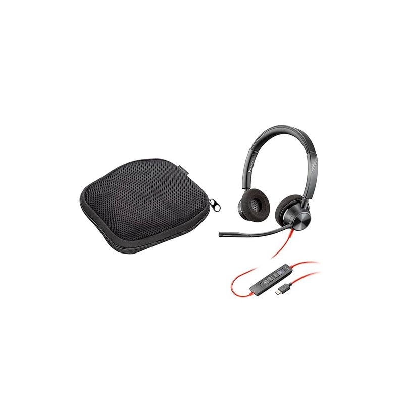POLY - Auriculares Poly Blackwire 3320 Certificados para Microsoft Teams