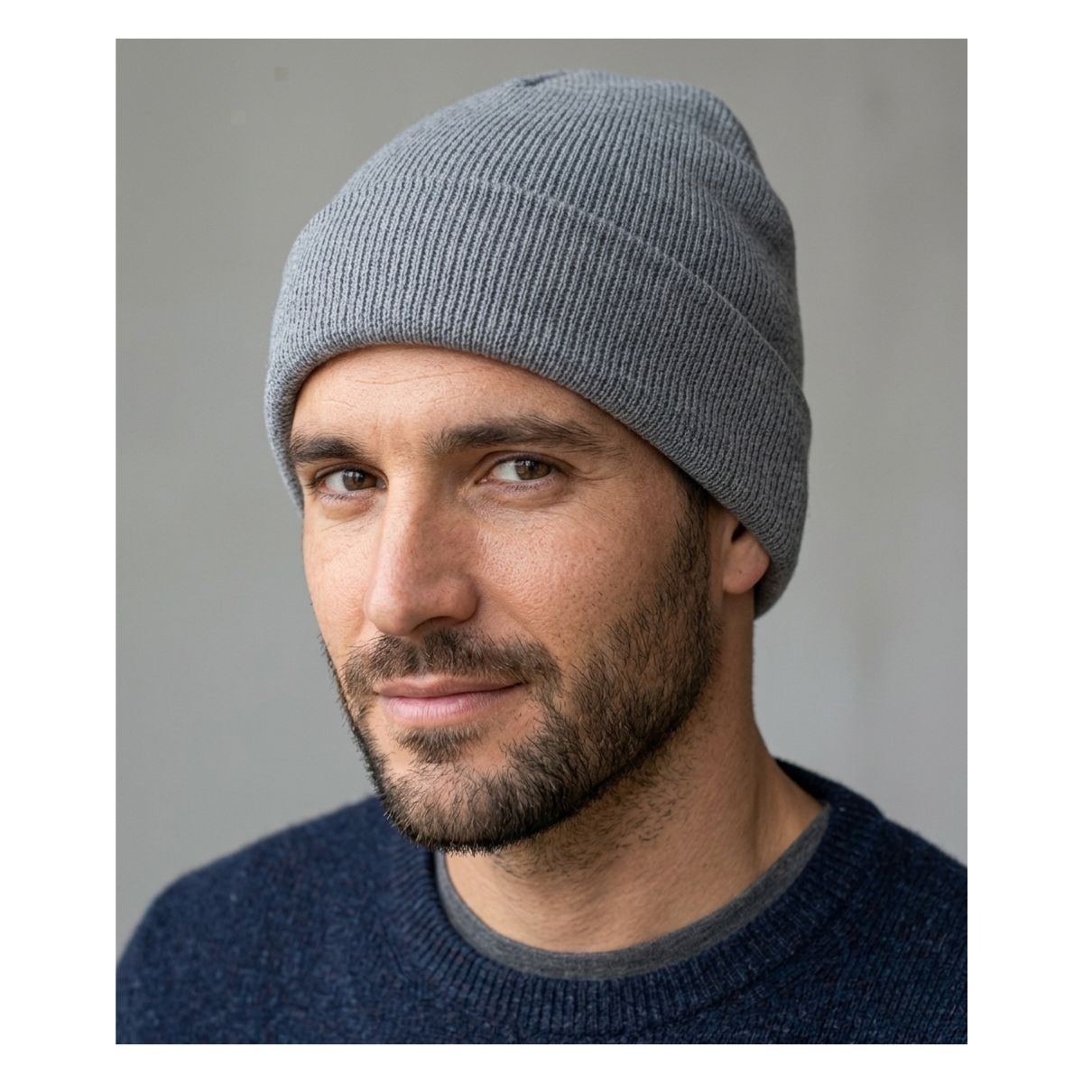 EKOL TACTICA MILITAR - Gorro Beanie De Lana Hombre Mujer Térmico Con Forro Polar