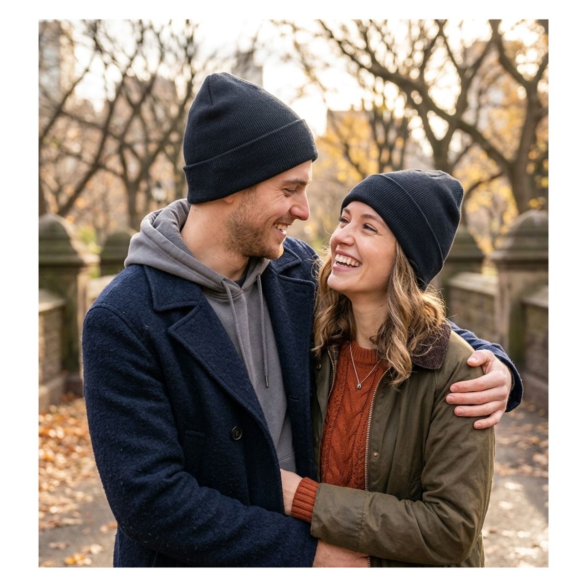 EKOL TACTICA MILITAR - Gorro Beanie De Lana Hombre Mujer Térmico Con Forro Polar