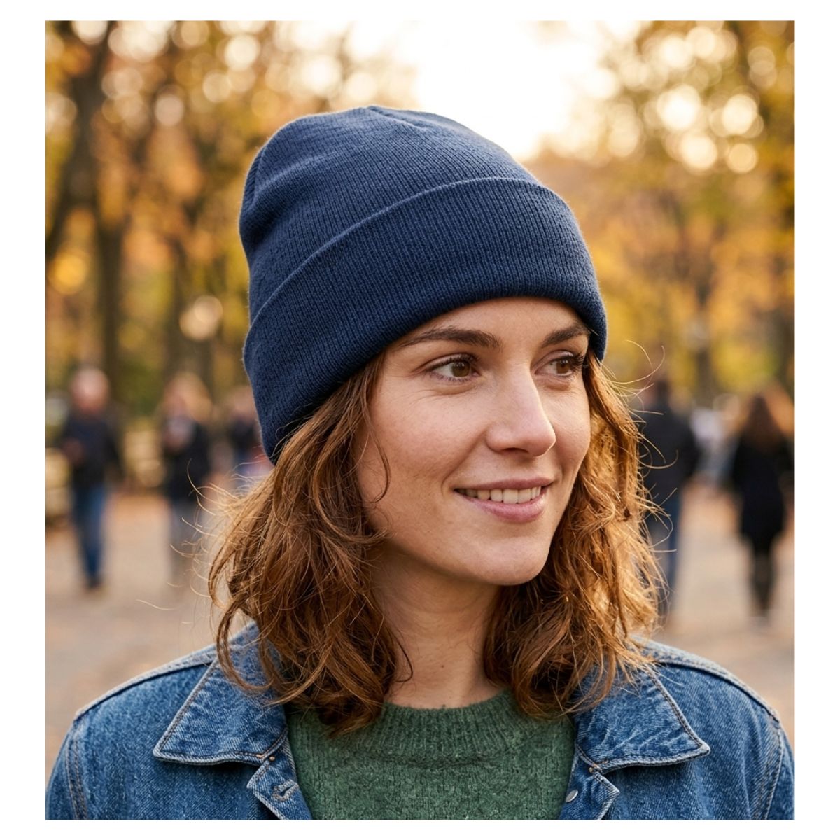 EKOL TACTICA MILITAR - Gorro Beanie De Lana Hombre Mujer Térmico Con Forro Polar