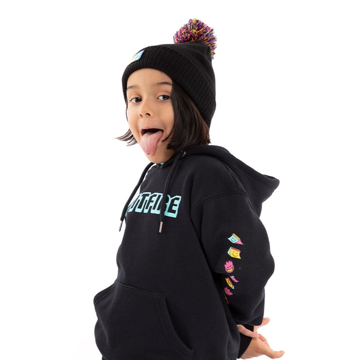 SPITFIRE - Polerón Hoodie Niño SLK Spitfire Negro