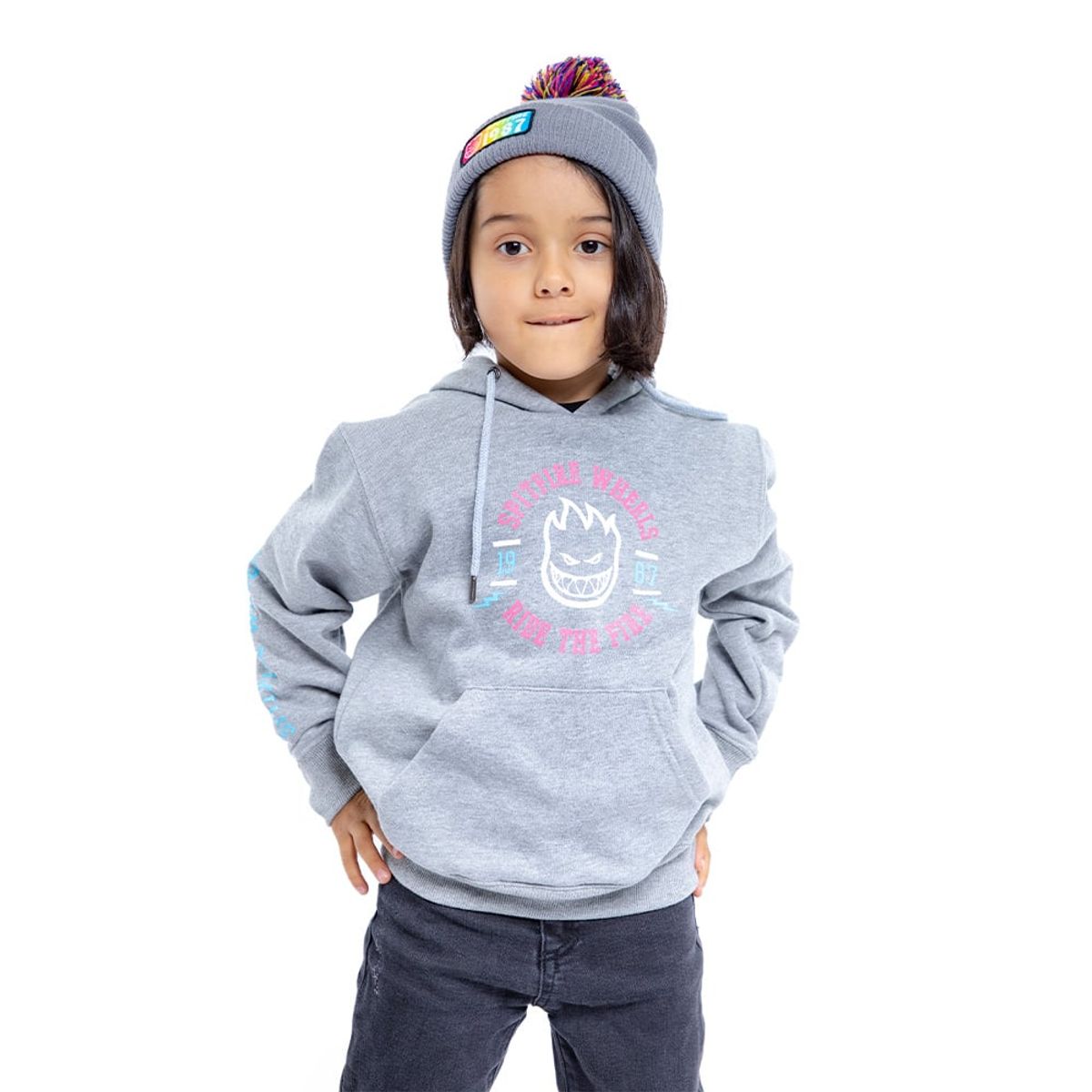SPITFIRE - Polerón Hoodie Niño Spitfire Melange