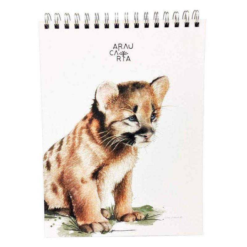 GENERICO - Croquera Araucaria Carta 212x28cm Puma