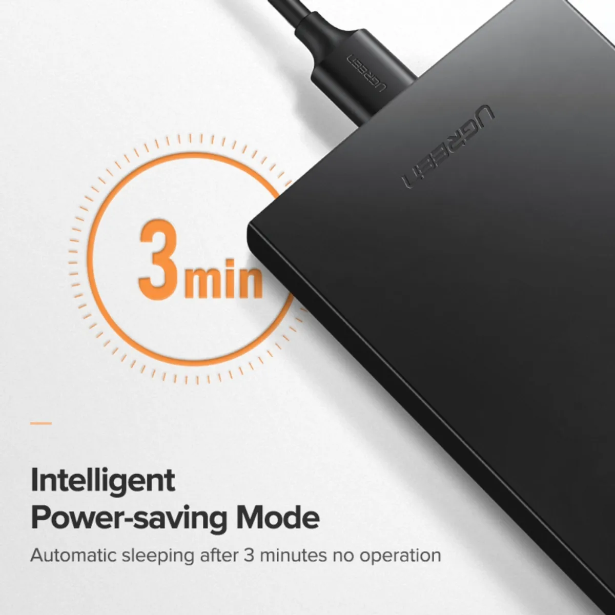 UGREEN - Cofre Disco Duro USB-C a USB-A 6TB Ugreen