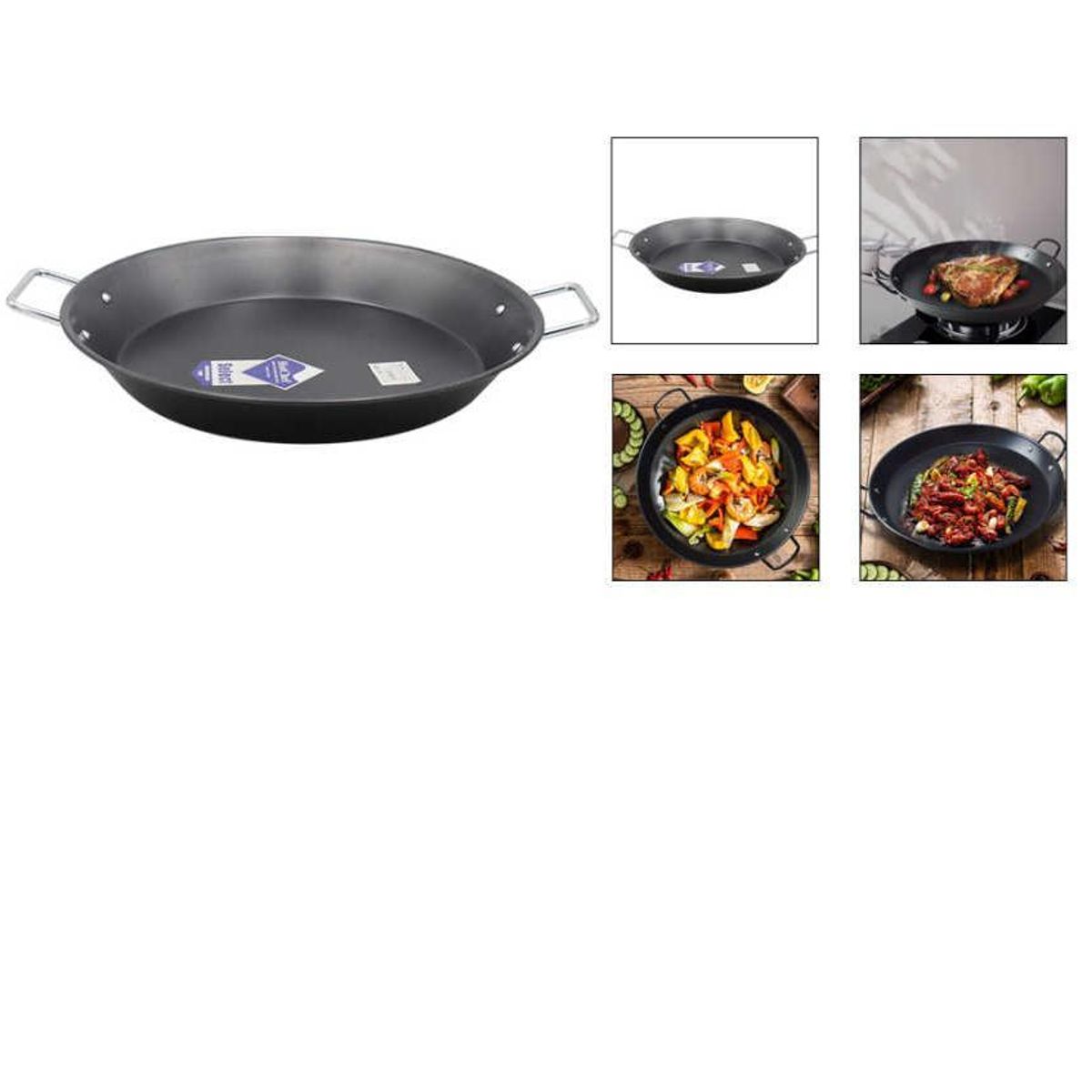 GENERICO - Sarten Aluminio con Asas