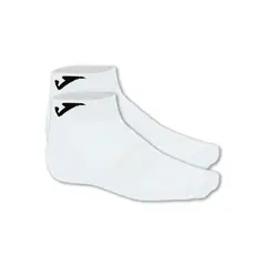 JOMA - Calcetines Tenis Unisex Tobillero Blanco