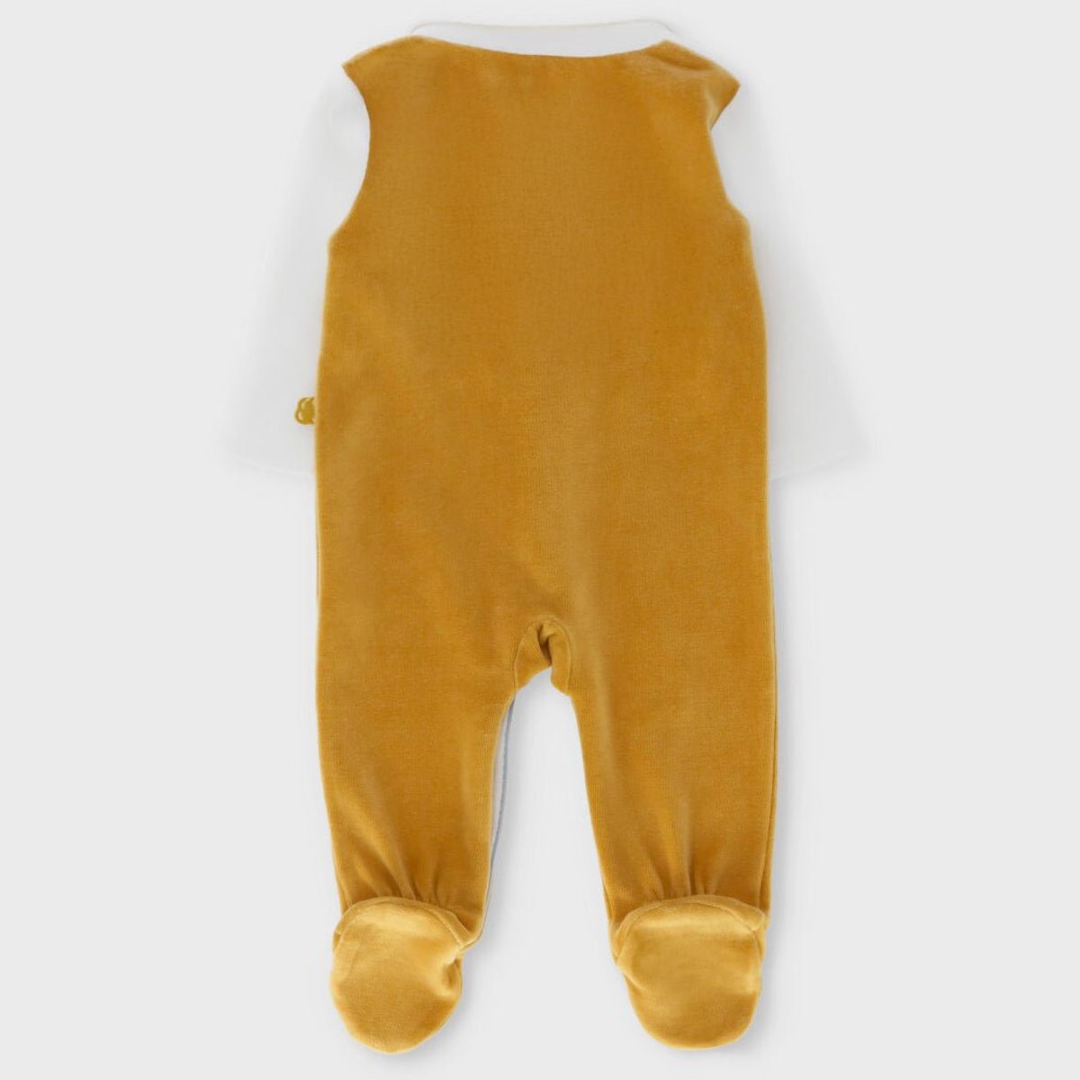 BLACK AND BLUE - Enterito recién nacido bicolor blanco Black and Blue