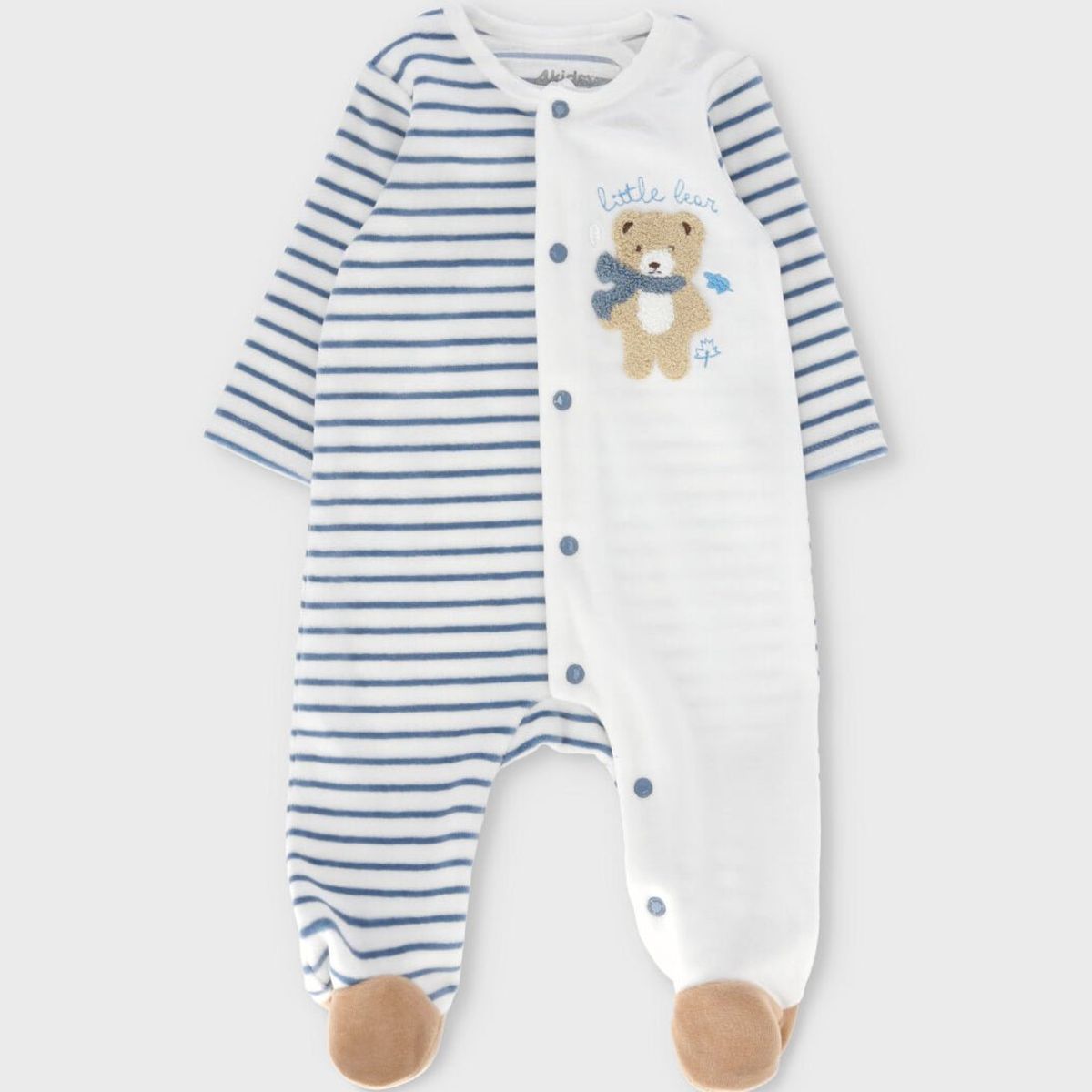 4KIDS - Enterito recién nacido con osito blanco 4 Kids