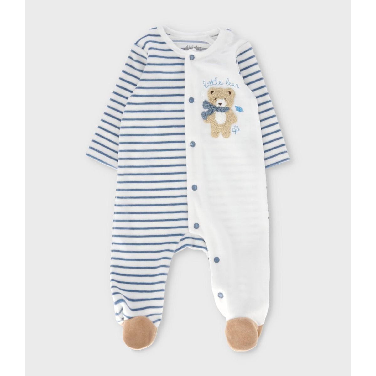 4KIDS - Enterito recién nacido con osito blanco 4 Kids