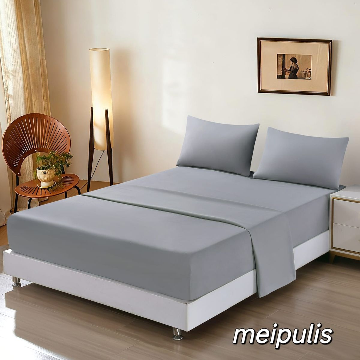 GENERICO - JUEGO DE SABANAS 100% ALGODON  SUAVES Y CÁLIDAS