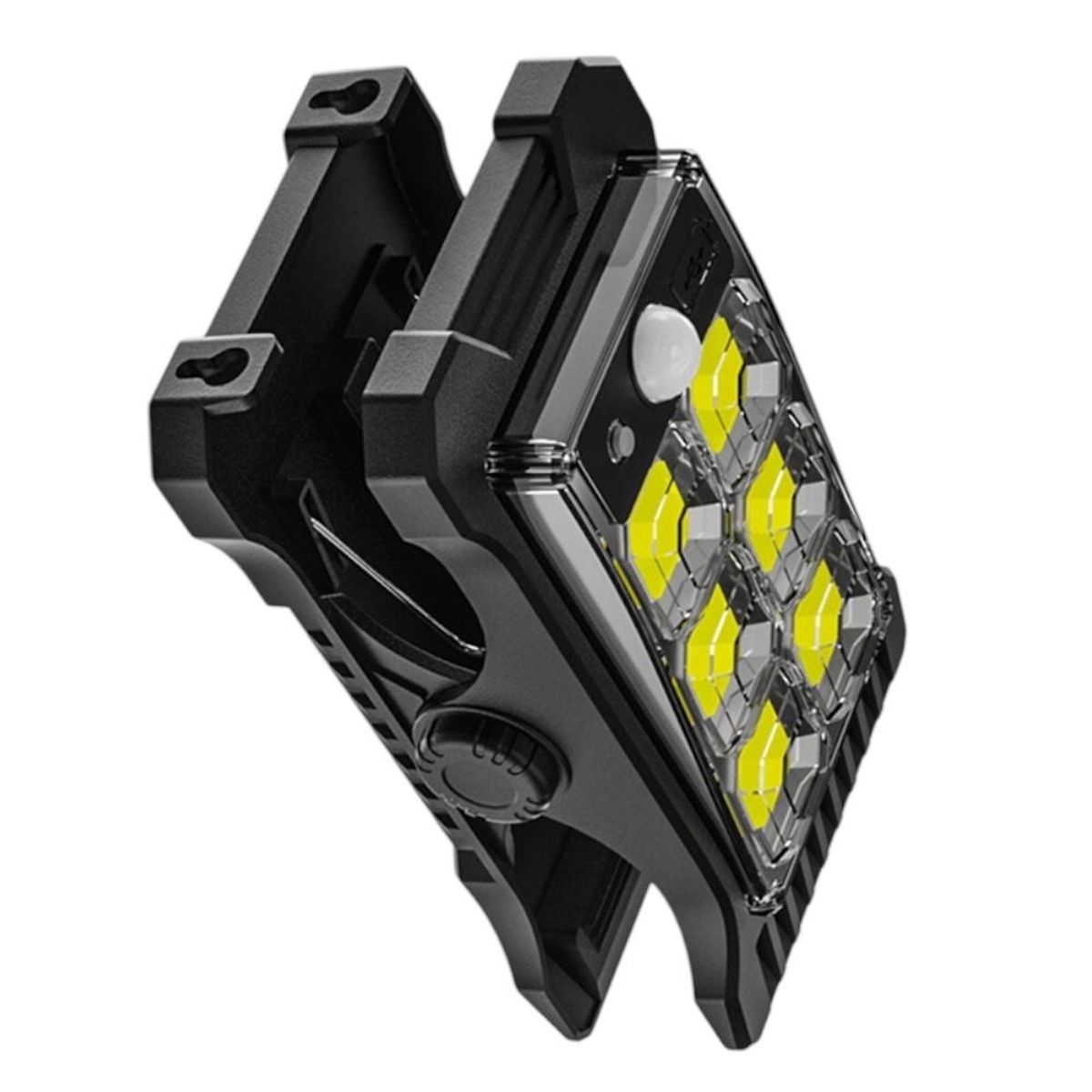 GENERICO - Foco Solar Led Con Pinzas Exterior Portátil