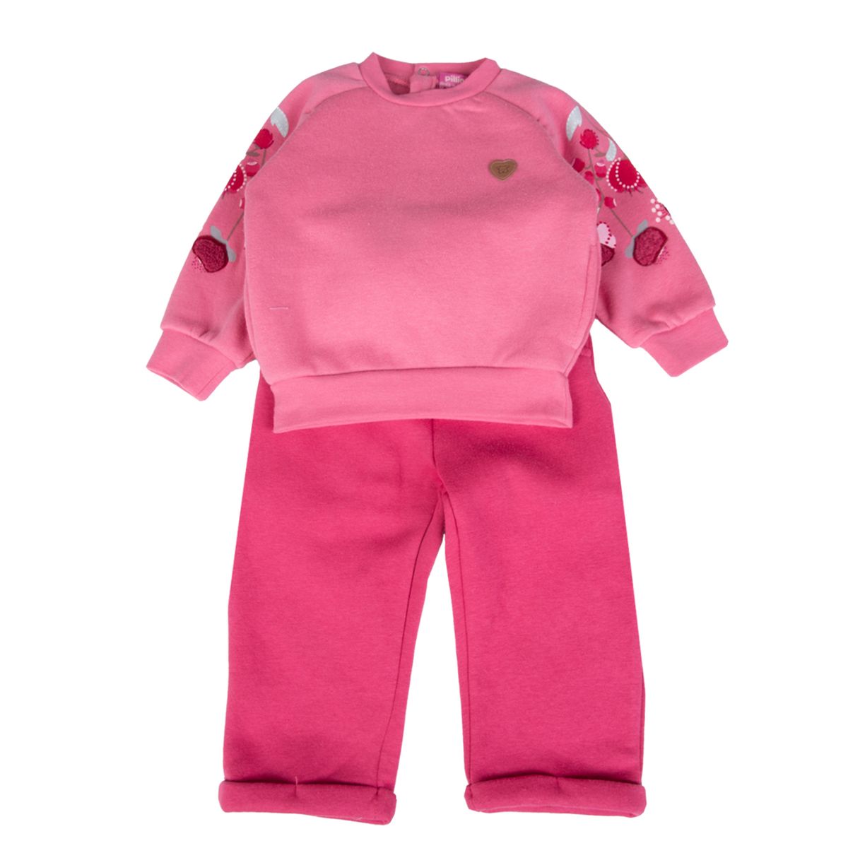 PILLIN - Buzo Bebe Guinda Pillin (PVB527-25GUI )