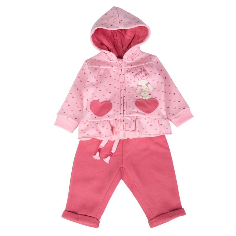 PILLIN - Buzo Bebe Rosado Pillin (PVB536-25ROS ) - Rosa