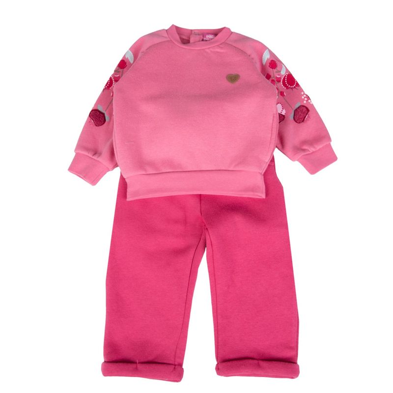 PILLIN - Buzo Bebe Guinda Pillin (PVB527-25GUI ) - Rojo