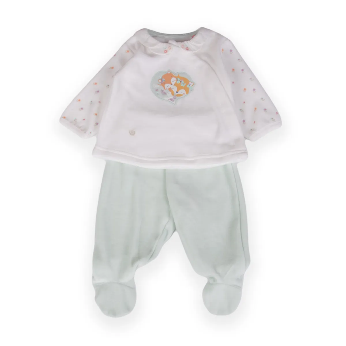 PILLIN - Conjunto Bebe Aqua Pillin (PVB306-25AQU )