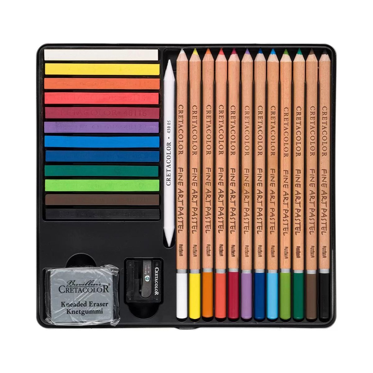 GENERICO - Estuche Básico 27 Piezas Pastel Cretacolor