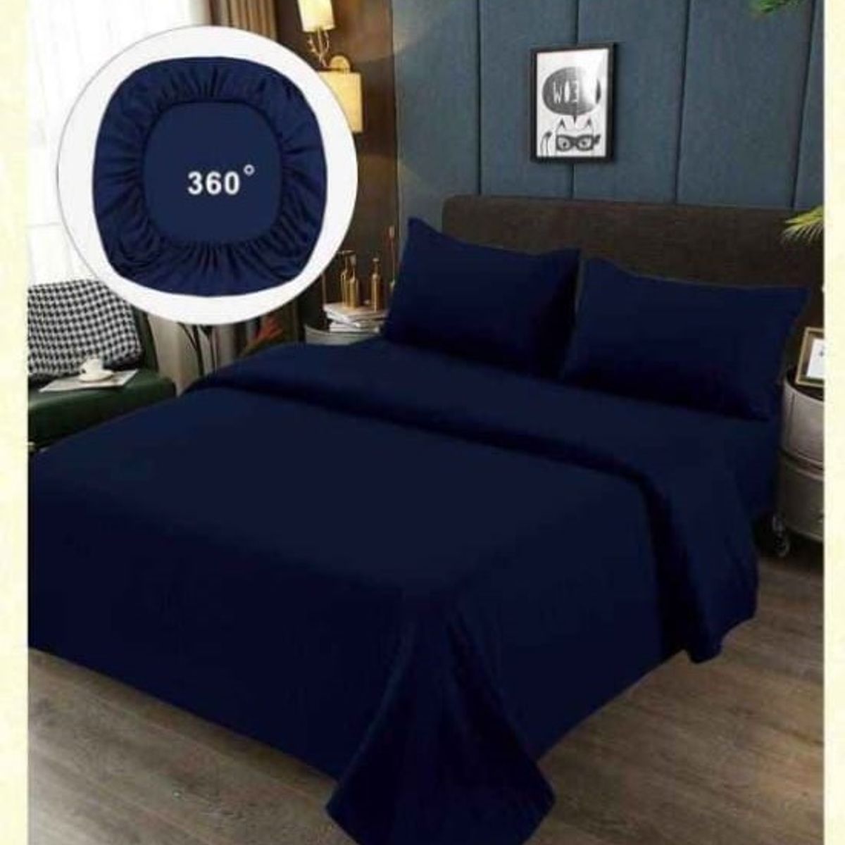 GENERICO - JUEGO DE SABANAS 100% ALGODON  SUAVES Y CÁLIDAS