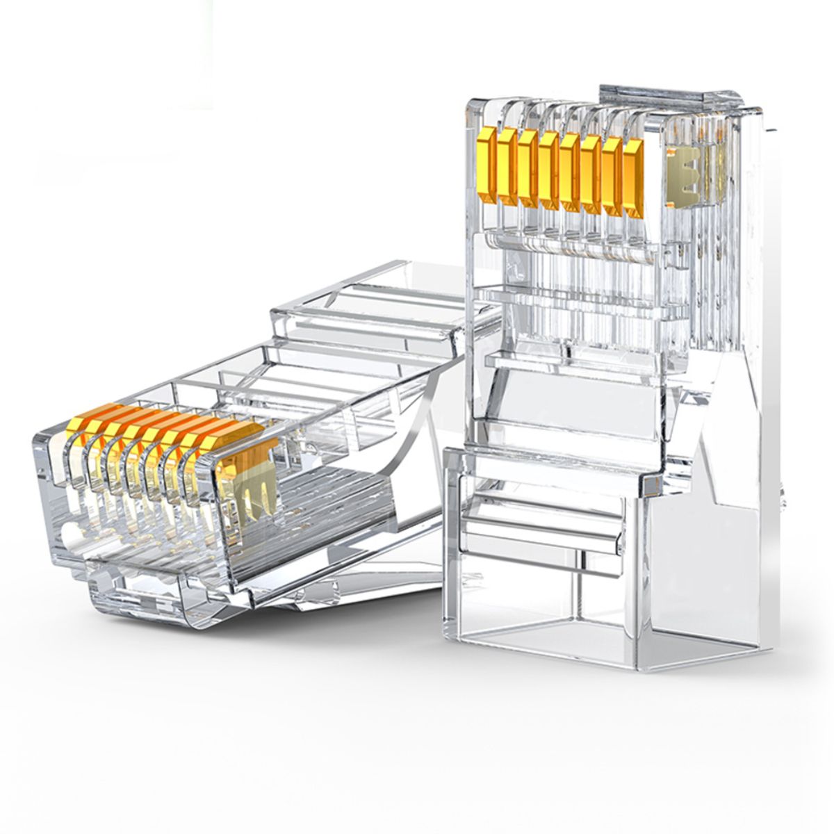 UGREEN - Conector RJ-45 Plástico Cat6 10un 1000Mbps Ugreen