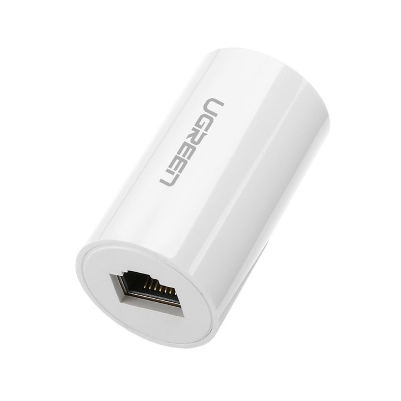 UGREEN - Copla RJ-45 Anti-rayos HH 10Gbps Blanco Ugreen