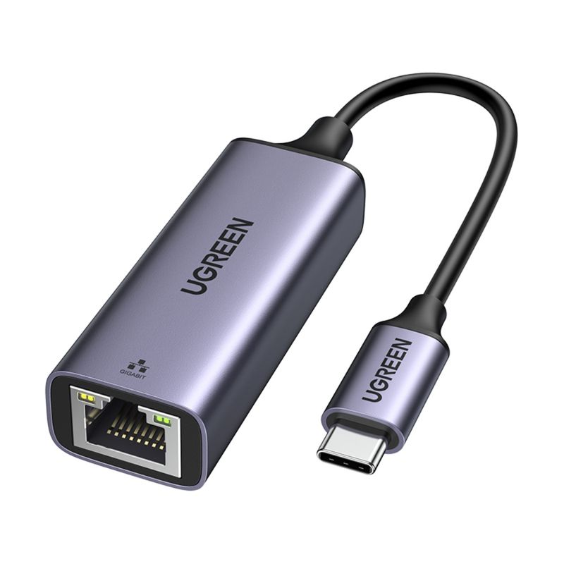 UGREEN - Adaptador USB-C a RJ45 Gigabit Silver Ugreen
