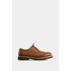 VELEZ - Vélez Zapatos Cordón Brogue De Cuero Para Hombre Miel