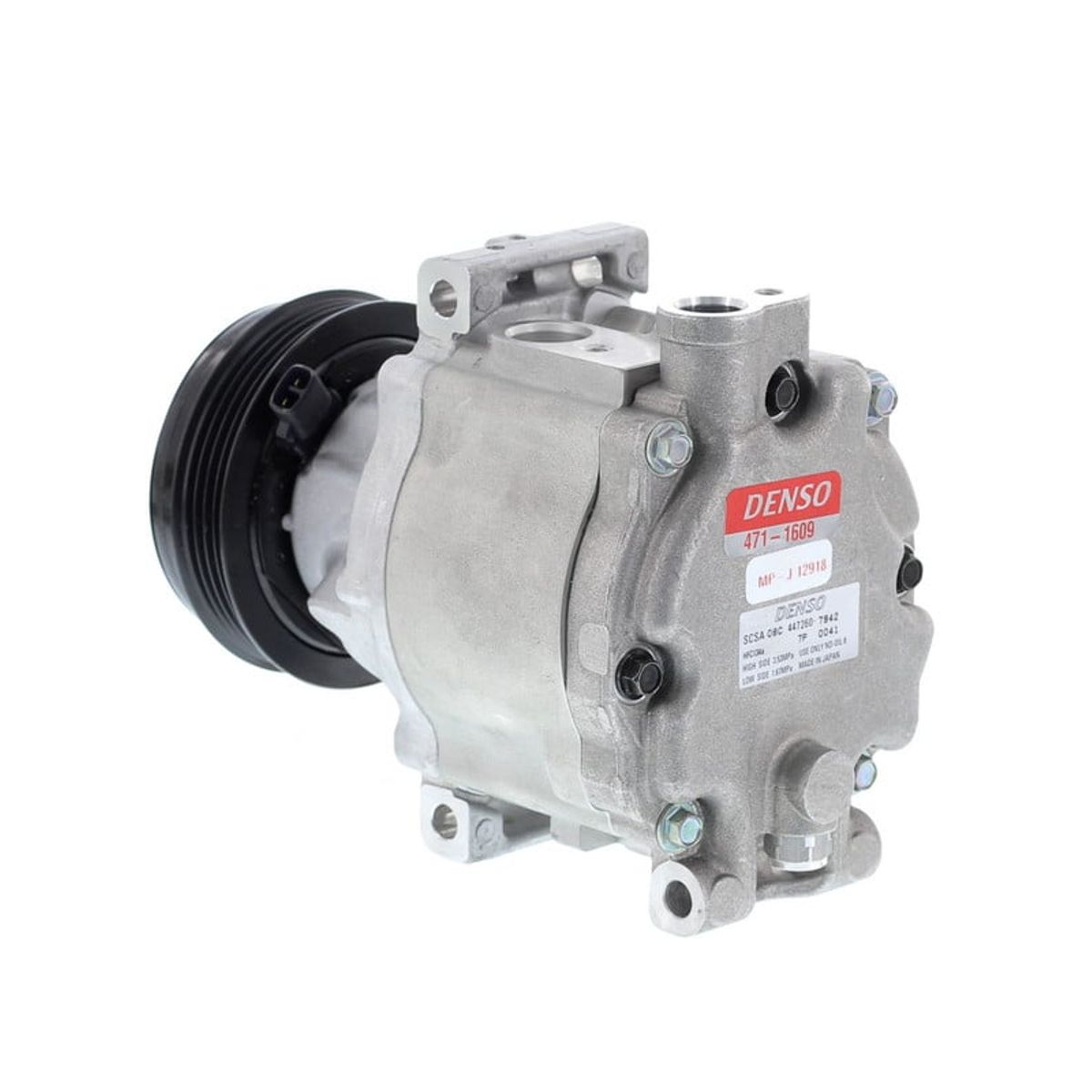 DENSO - Compresor de AC SCSA08C 4PK 84MM 12V SUBARU LEGACY OE DENSO.
