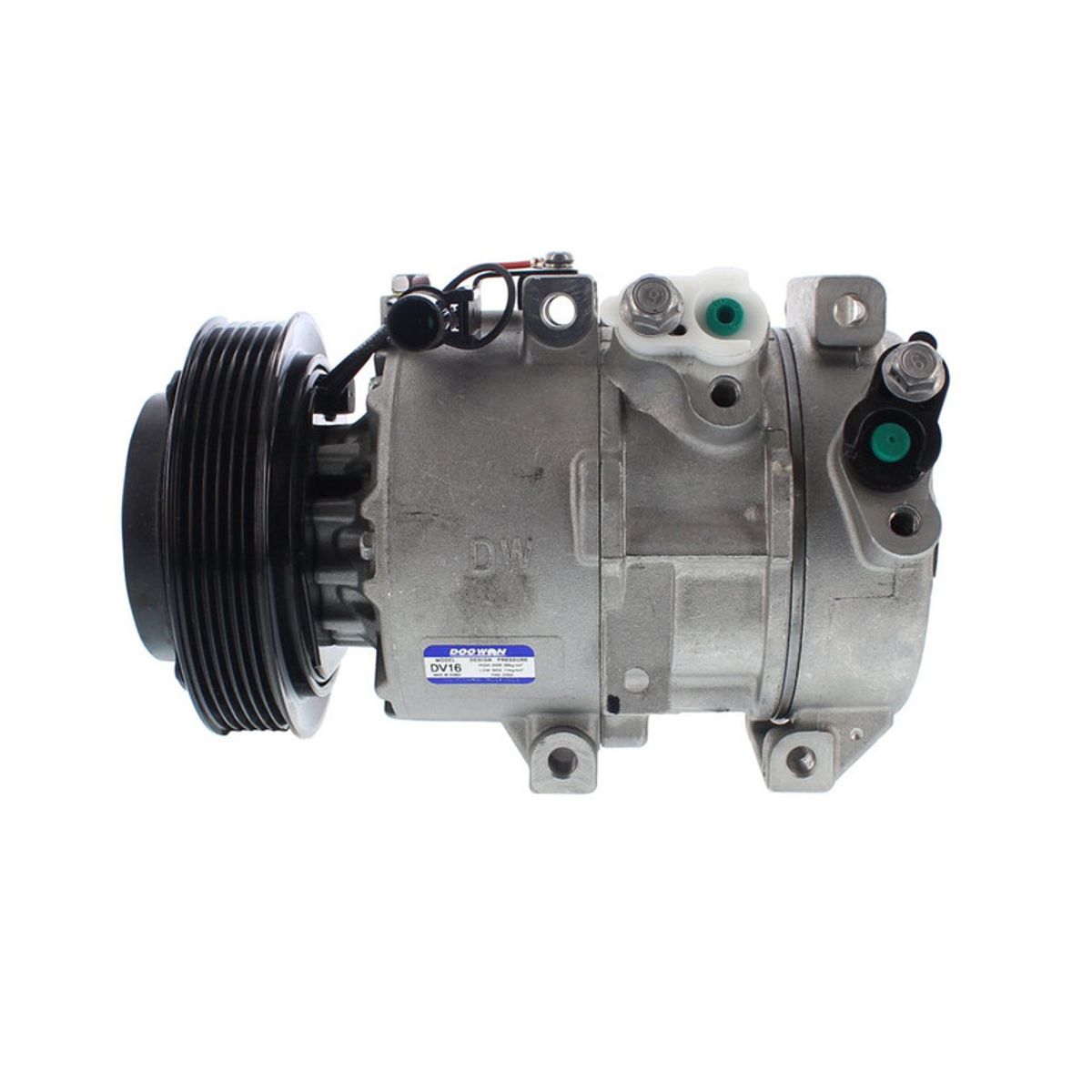 AMERICAN AIR - Compresor de AC DVE16 6PK 12v 125mm para HYUNDAI OE