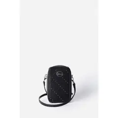 LIOLA - Bolso Para Celular Con Tachas, Efecto Cuero, Negro