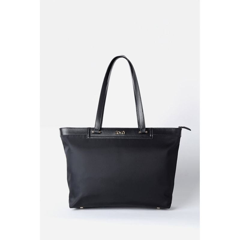LIOLA - Bolso Tela, Multifuncional Para Laptop, Negro Liola