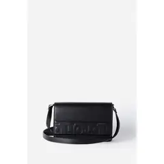 LIOLA - Cartera Logo Liola, Efecto Cuero, Negro