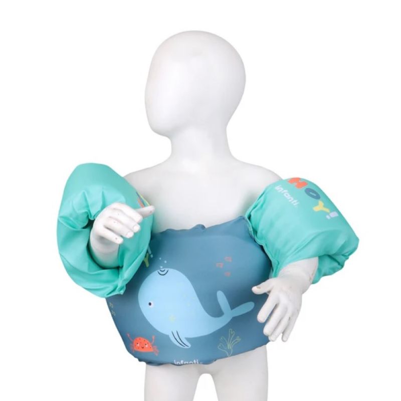 INFANTI - Flotador con Alitas Ocean S25 Para Niños Azul Infanti