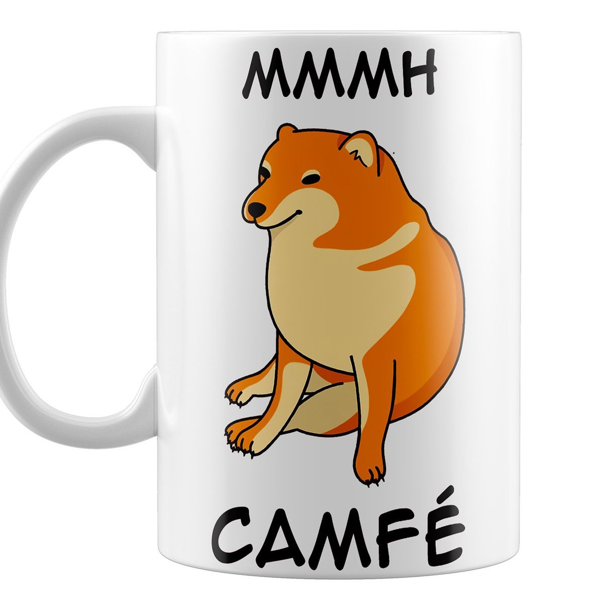 ORCA - Taza Tazon Mug cheems sobrevivo por amsiedad meme