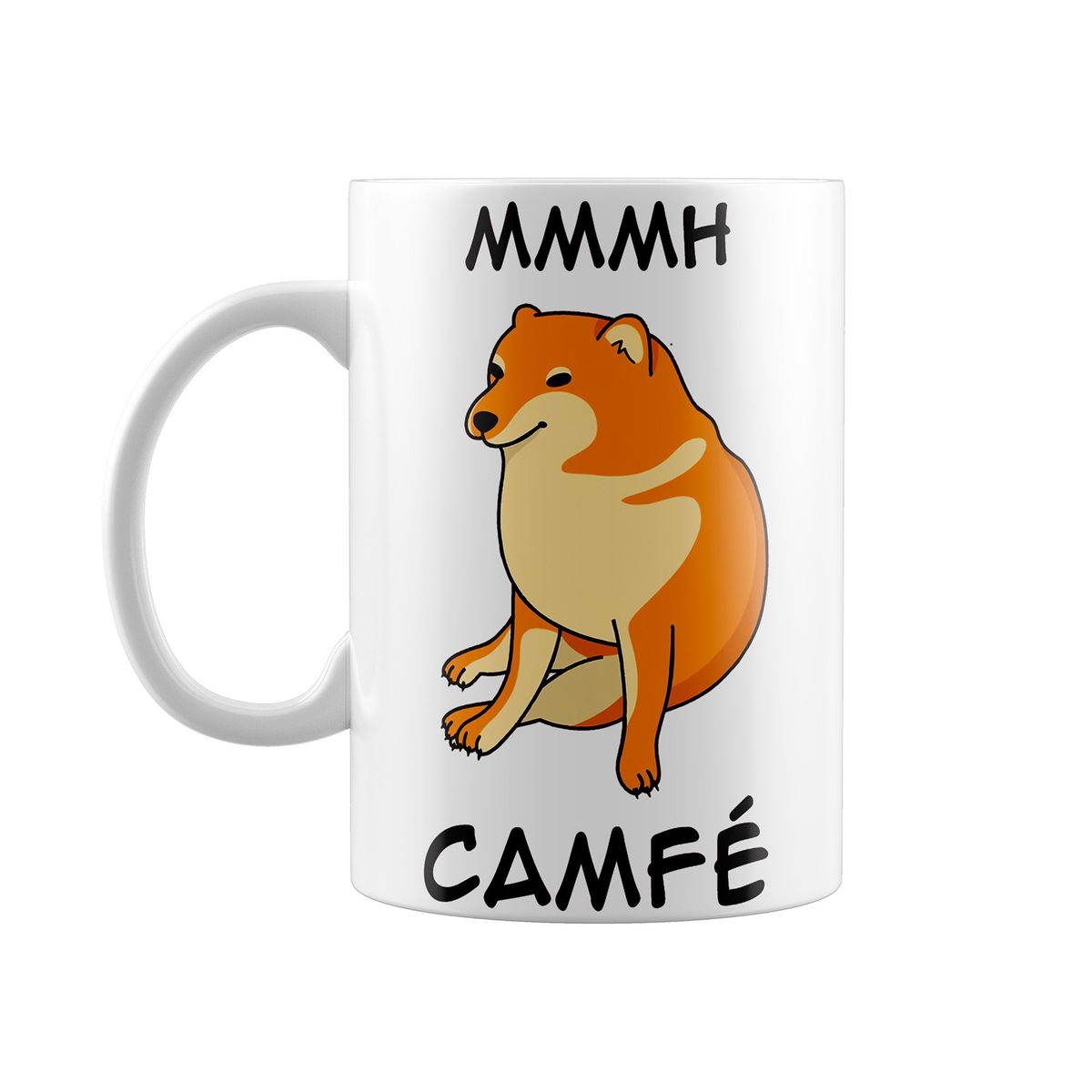 ORCA - Taza Tazon Mug cheems sobrevivo por amsiedad meme