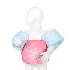 INFANTI - Flotador con Alitas Flores S25 Para Niñas Rosa