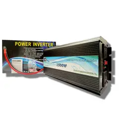 GENERICO - INVERSOR DE VOLTAJE 24VDC220VAC 1500W - PROFESIONAL INVERTER
