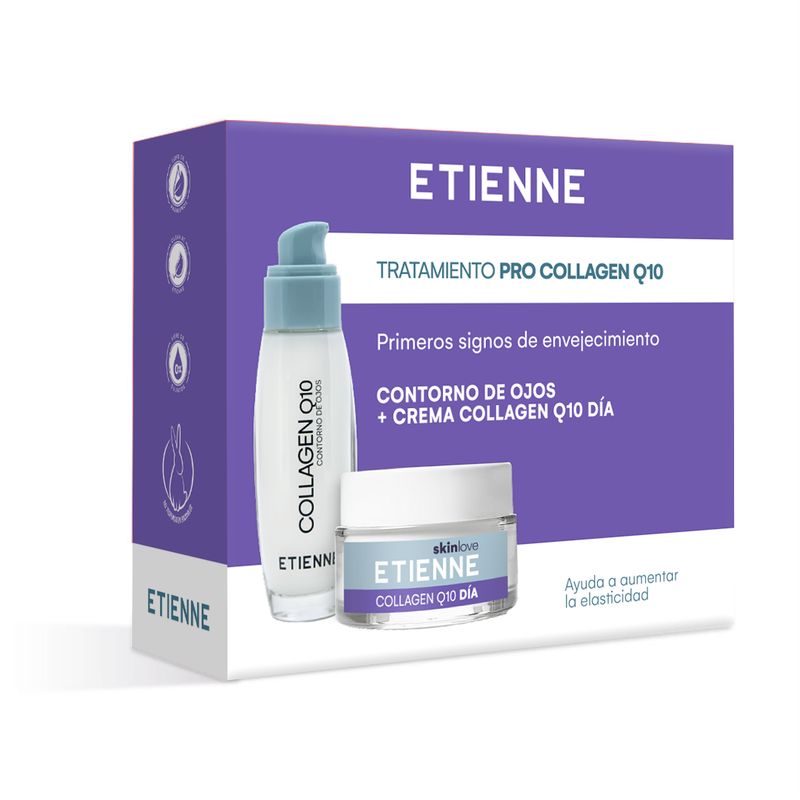 ETIENNE - Etienne Set Collagen Q10 Día 50g + Contorno de Ojos 15g