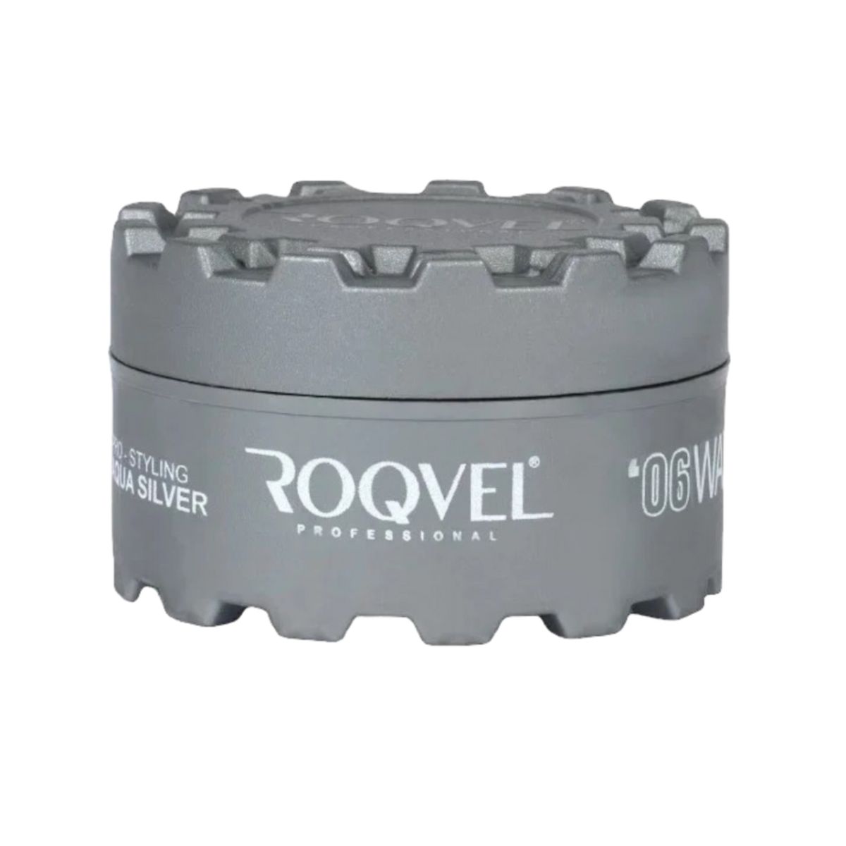 GENERICO - Cera Roqvel Profesional   Aqua Silver - Fijación Fuerte + Estilo Pro