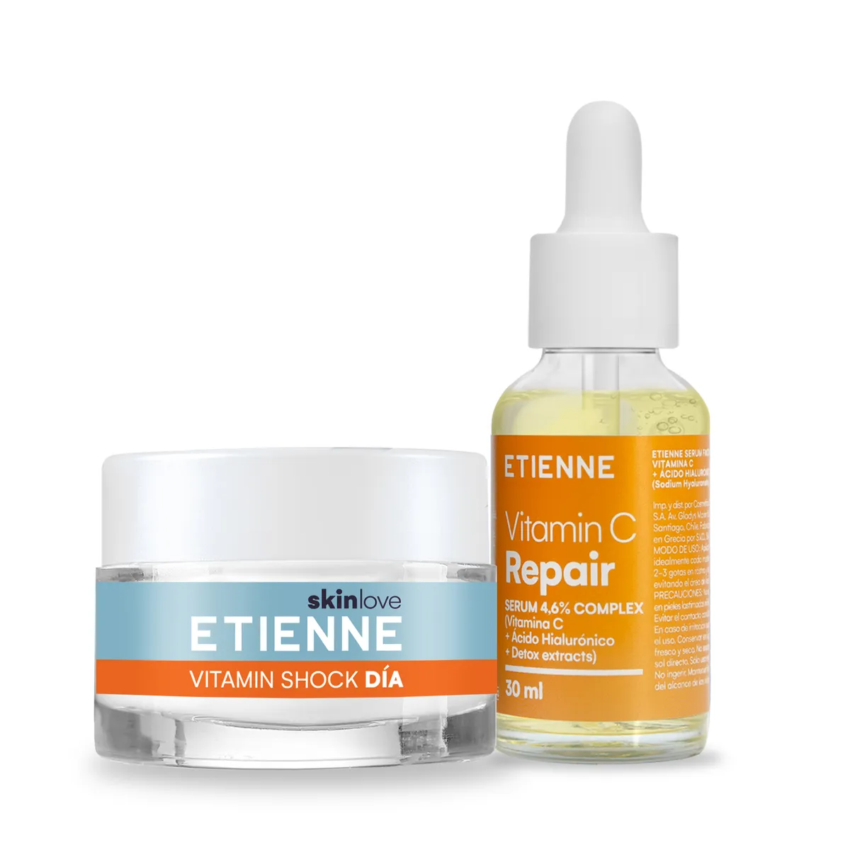 ETIENNE - Etienne Vitamin Crema Shock Día 50g + Serum C Repair