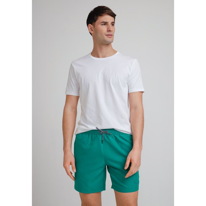 PERRY ELLIS - Traje De Baño Hombre Liso Verde