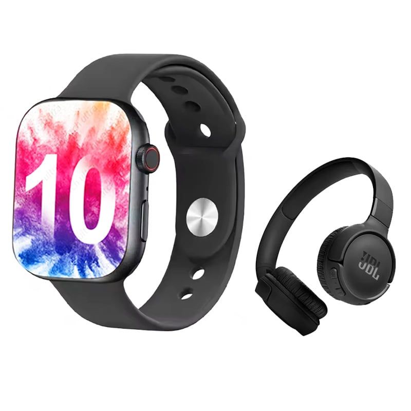 JBL - Audifonos jbl 520BT Negro Bluetooth y S10 reloj inteligente -B