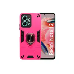 GENERICO - CARCASA ANILLO ANTIGOLPE PARA CELULAR XIAOMI REDMI NOTE 12 4G FUCSIA