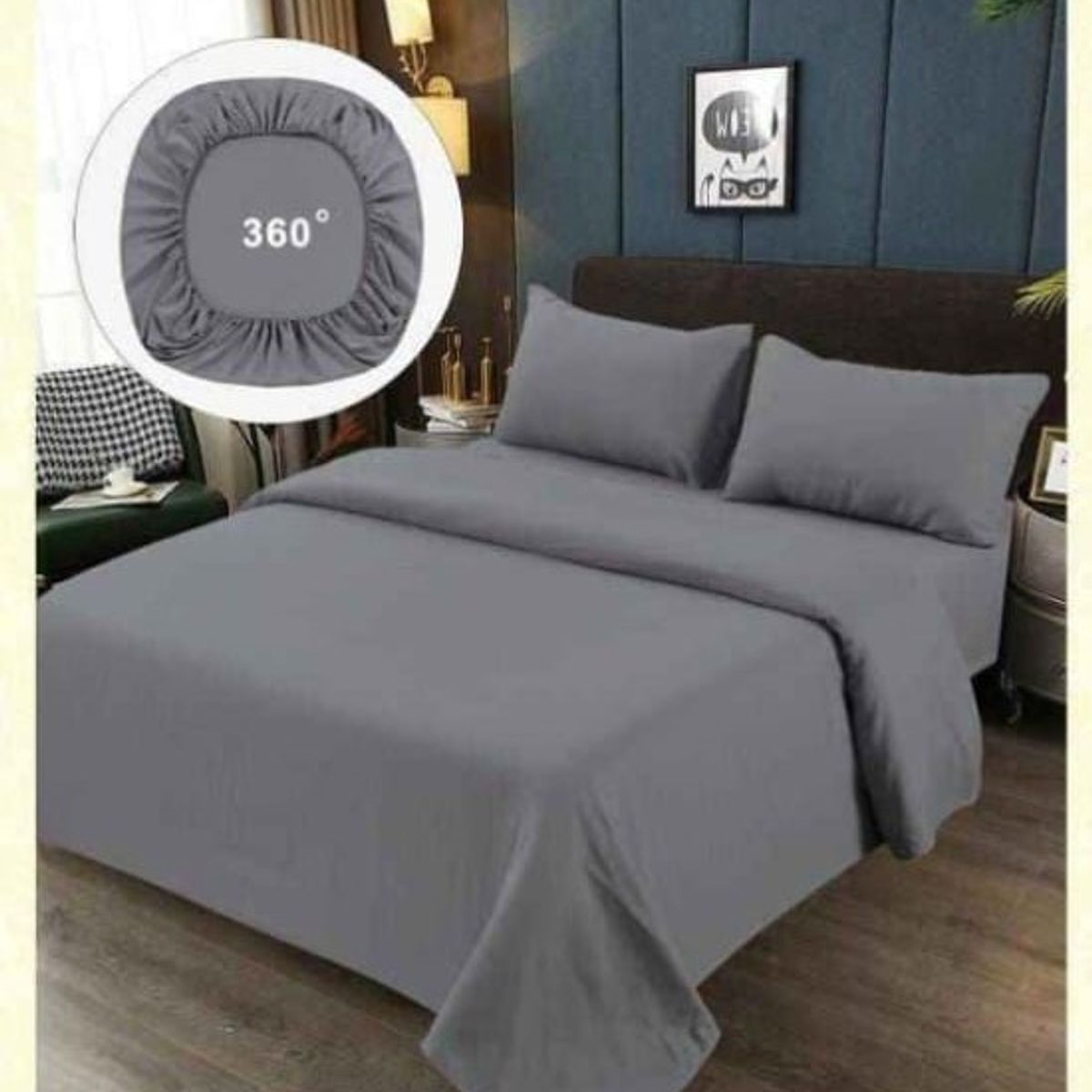 GENERICO - JUEGO DE SABANAS 100% ALGODON  SUAVES Y CÁLIDAS