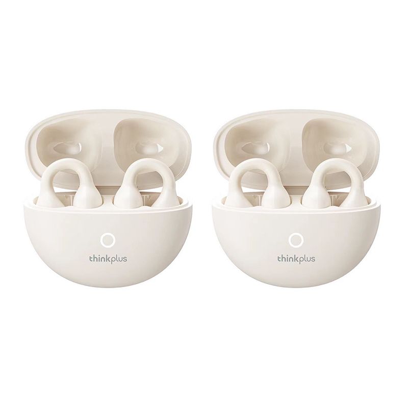 LENOVO - Set 2 Audífonos Lenovo LP25 Tws Auriculares Bluetooth 5.4-Blanco