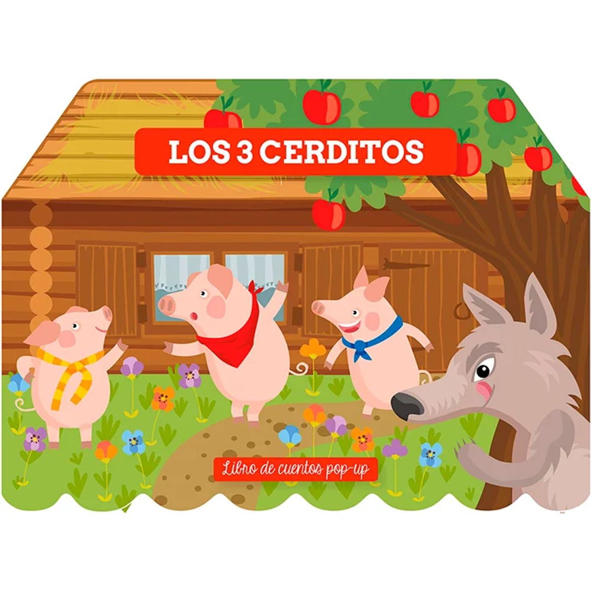 LEXUS - Libro Los 3 Cerditos Pop Up Grande - Lexus