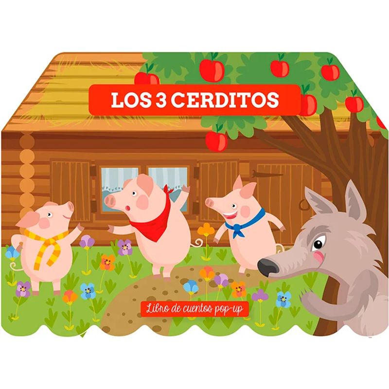 LEXUS - Libro Los 3 Cerditos Pop Up Grande - Lexus