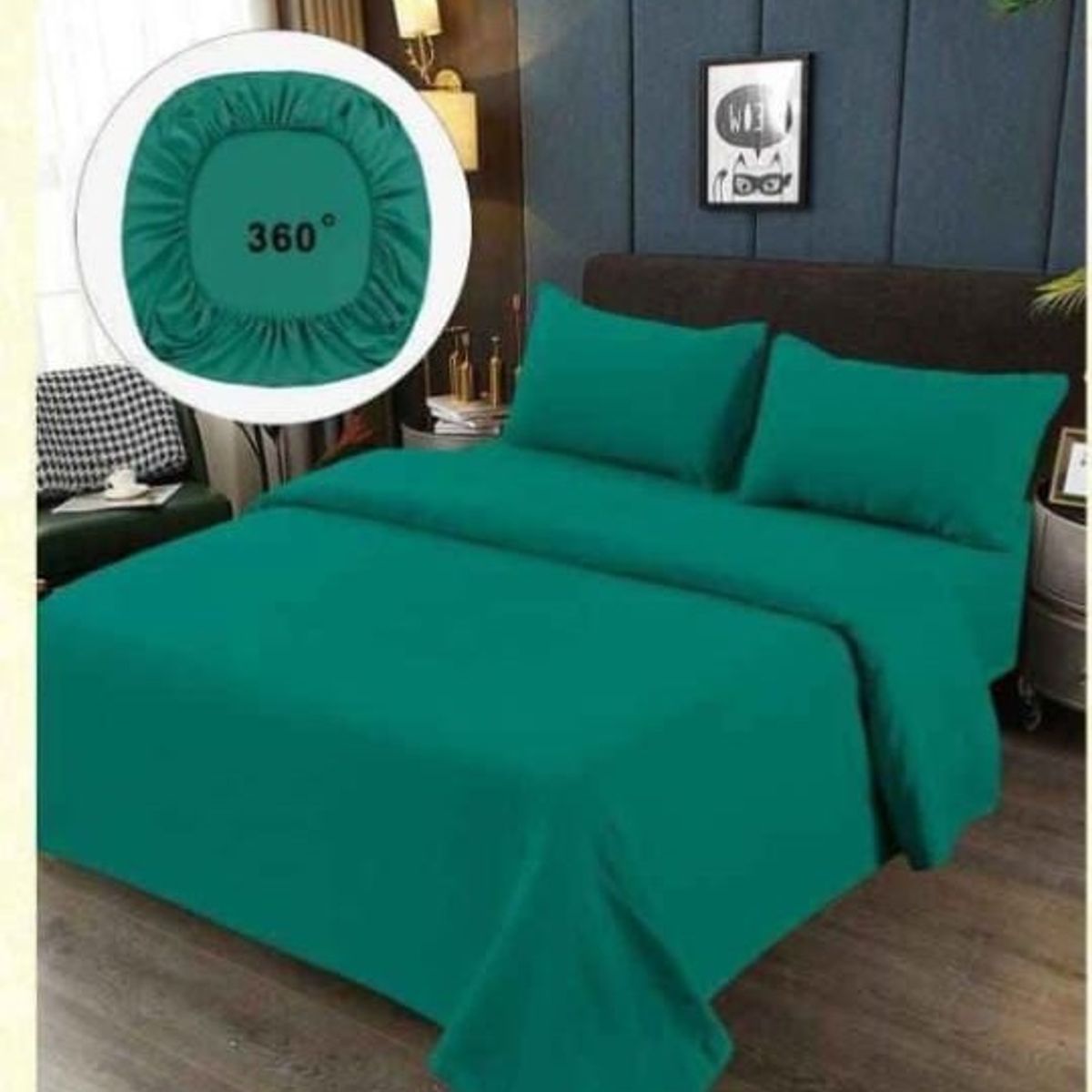 GENERICO - JUEGO DE SABANAS 100% ALGODON  SUAVES Y CÁLIDAS