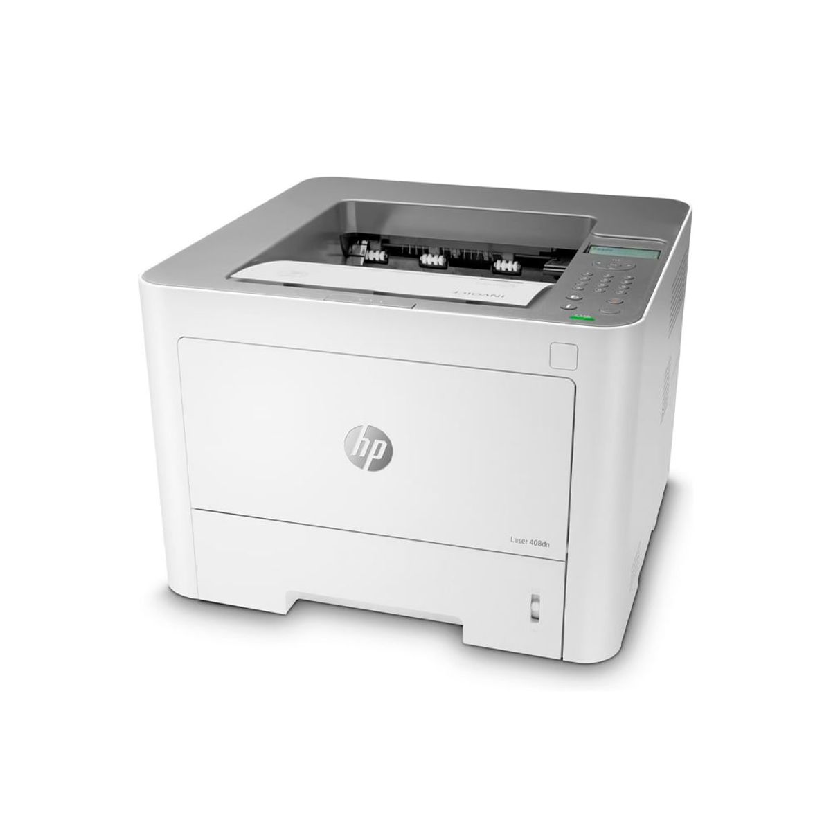 HP - Impresora HP Laser 408dn Monocromática 40 ppm Dúplex Automático, USB y Ethernet