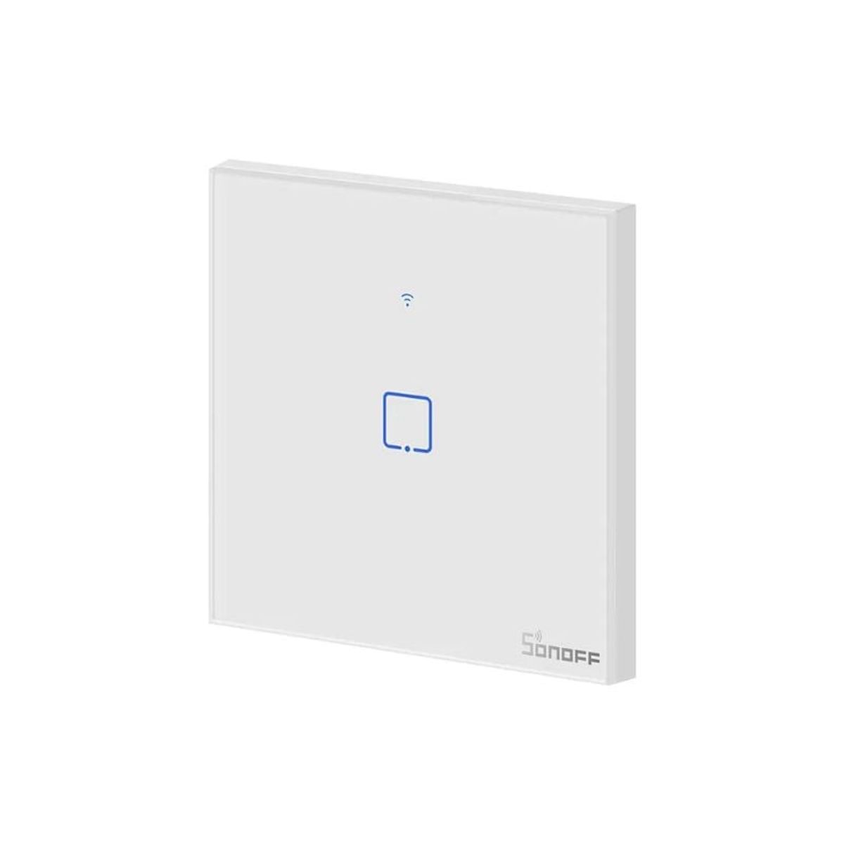 SONOFF - Interruptor De Pared Táctil WiFi Sonoff TX T1EU1C 1 Canal Blanco