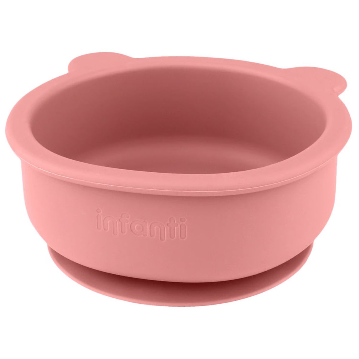 INFANTI - Bowl de Silicona con ventosa Bebe 340ml Infanti 6m+ Rosa
