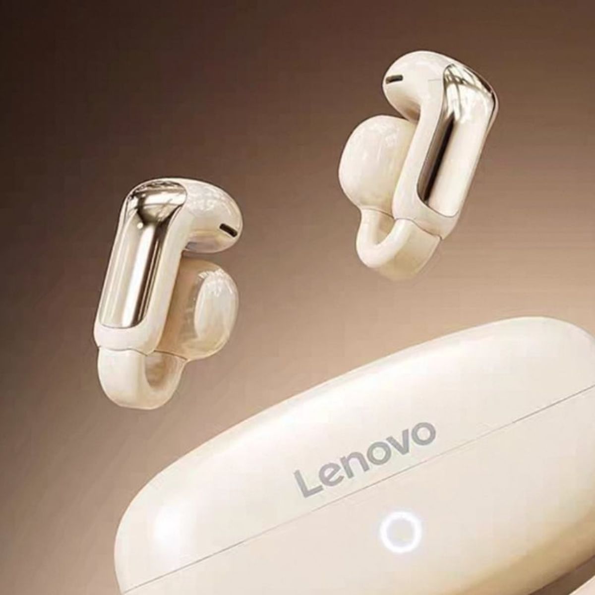 LENOVO - Audífonos Lenovo TA400 ENC Auriculares Bluetooth 5.4 Earphone-Blanco